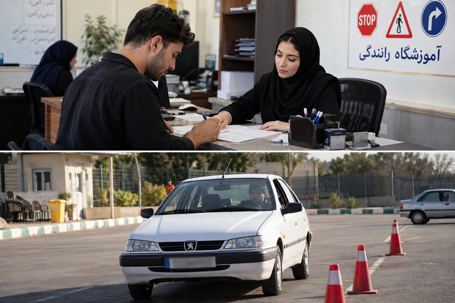 ثبت نام رانندگی